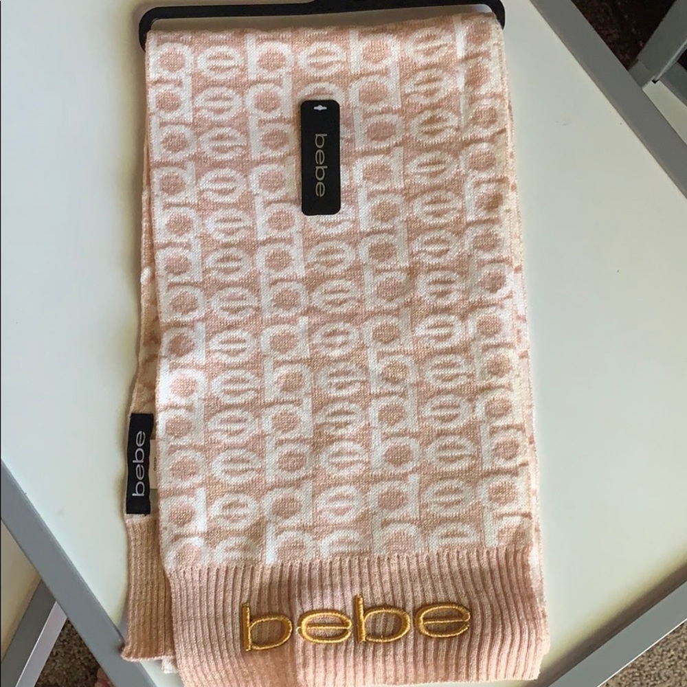 Bebe Pink Scarf